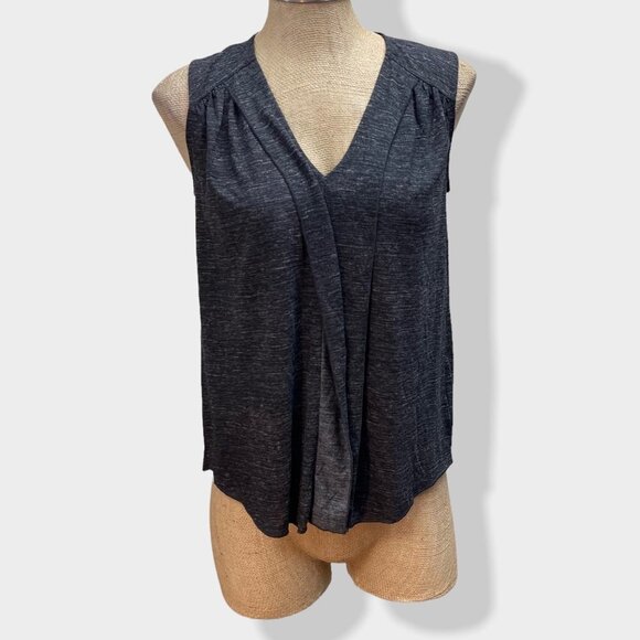 Gap Heathered Grey V-Neck Tank - Picture 1 of 4